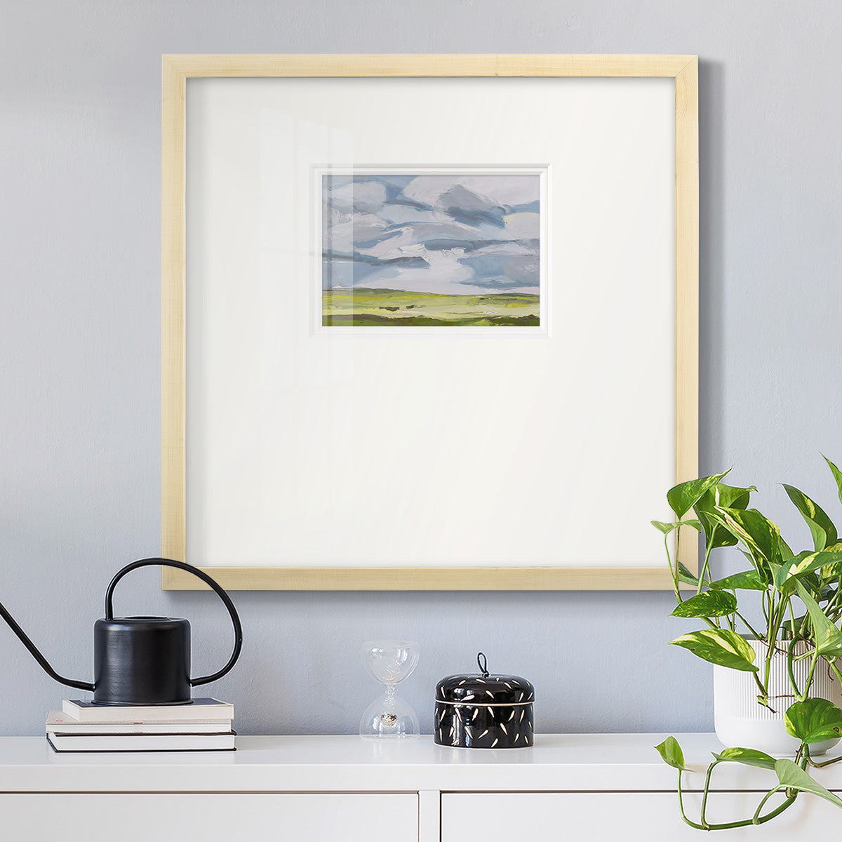 Lightbreak- Premium Framed Print Double Matboard