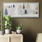 Christmas Chalet Collection D - Floater Framed Canvas Print