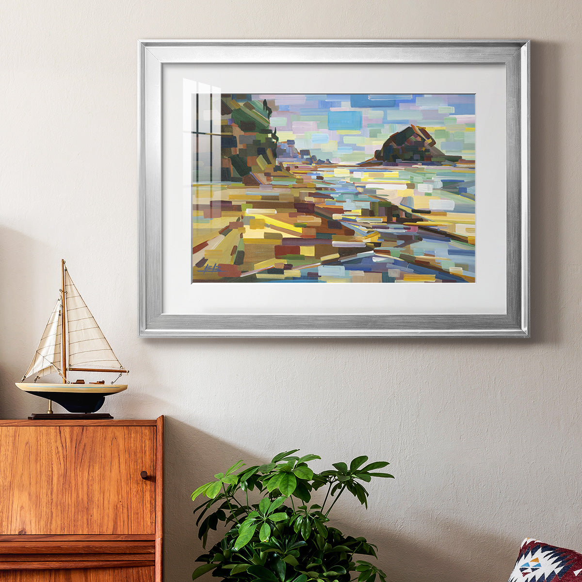Best Coast - Modern Framed Art Print