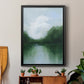 Mossy Reflections II - Modern Framed Canvas Print