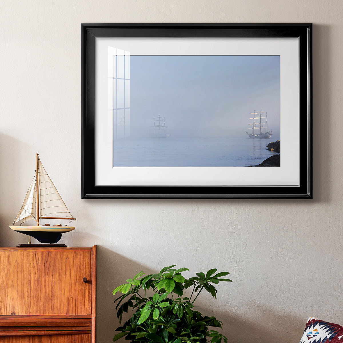 In the Mist Premium Framed Print - Ready to Hang