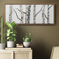 Birch Trees II - Floater Framed Canvas Print