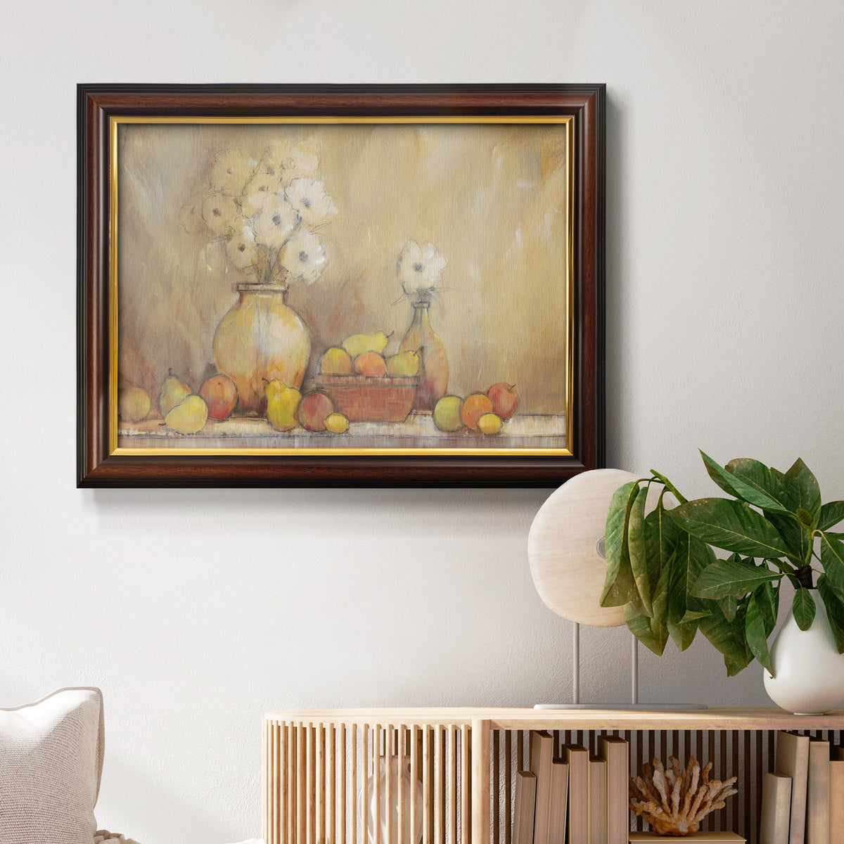 Minimalist Still Life Study II Premium Framed Canvas- Ready to Hang