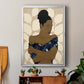 Ethnic Beauty II - Modern Framed Canvas Print