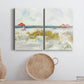 Sketchy Beach I Premium Gallery Wrapped Canvas - Ready to Hang