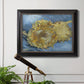 Two Cut Sunflowers - Ornate Framed Canvas Print
