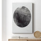 Graphite Moon I Premium Gallery Wrapped Canvas - Ready to Hang