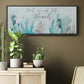 Seahorses and Coral - Floater Framed Canvas Print