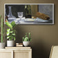 Still Life with Bottles, 1862 - Floater Framed Canvas Print