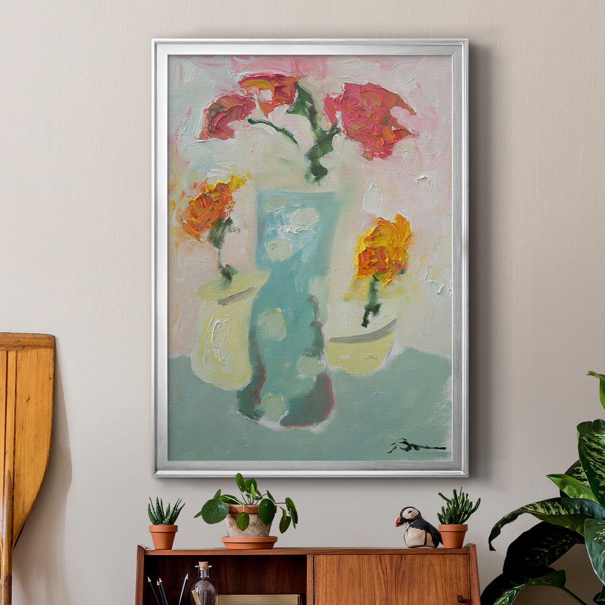 The Matriarch - Modern Framed Canvas Print