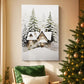 Silver Yule Promise - Canvas Art Print