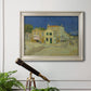 The Yellow House - Ornate Framed Canvas Print