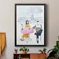 Paris in Love II - Modern Framed Canvas Print