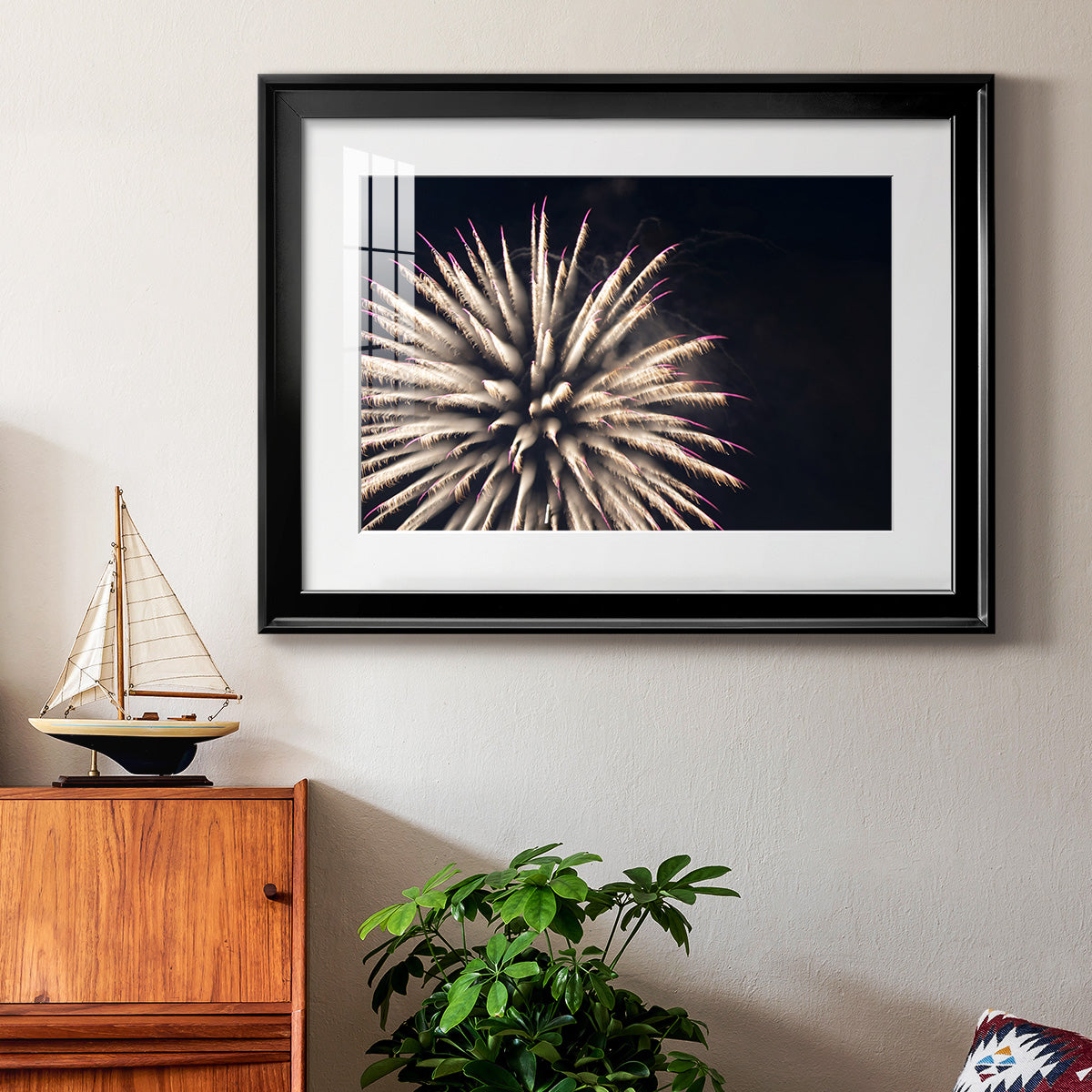 Sky Bloom Premium Framed Print - Ready to Hang