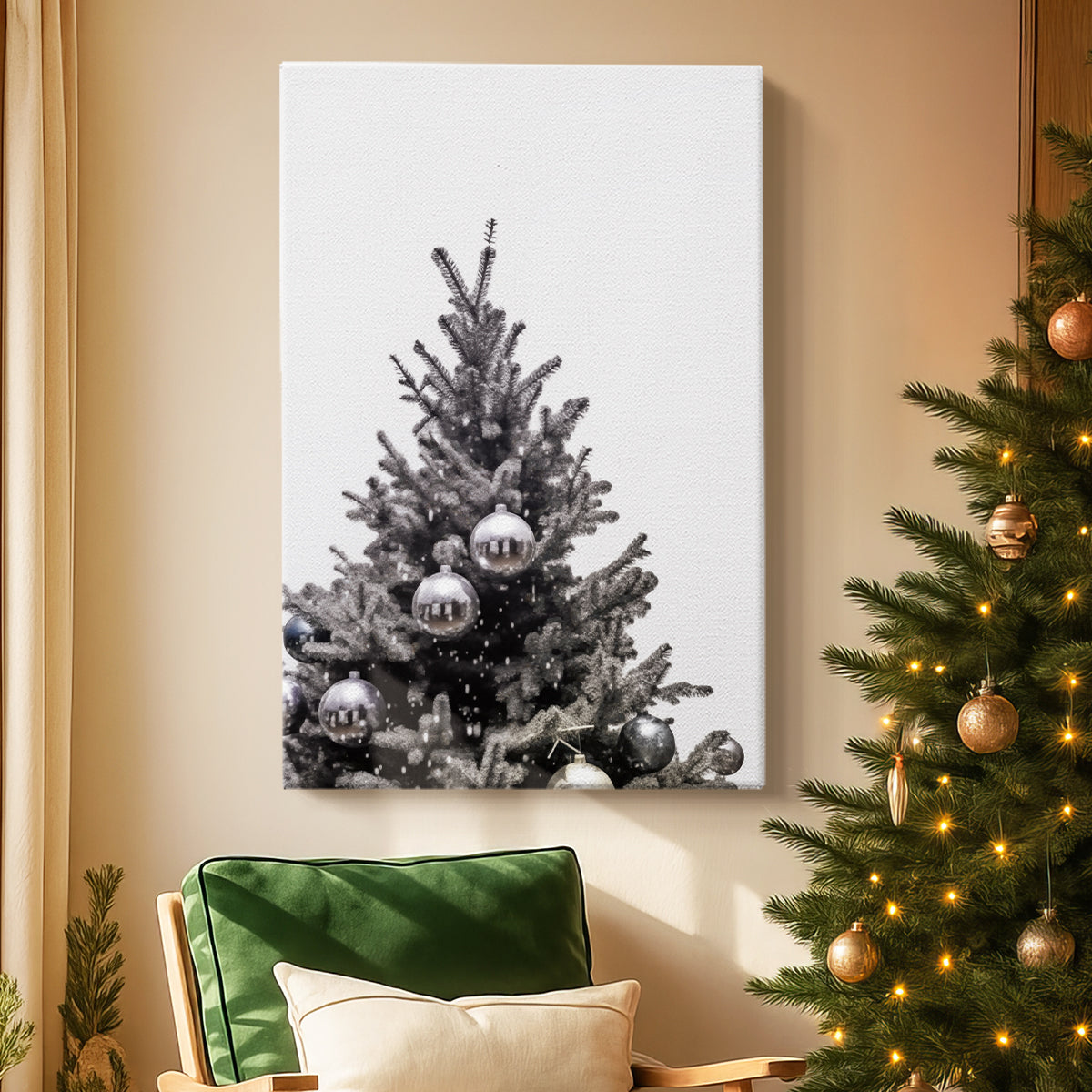 Night of Pearled Twilight - Canvas Art Print