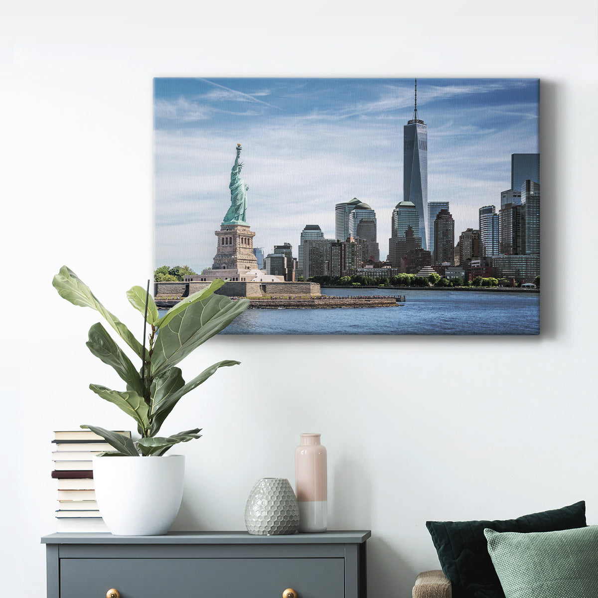The Statue of Liberty, New York City - Canvas Art Print