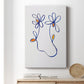 Wobbly Blooms IV - Canvas Art Print