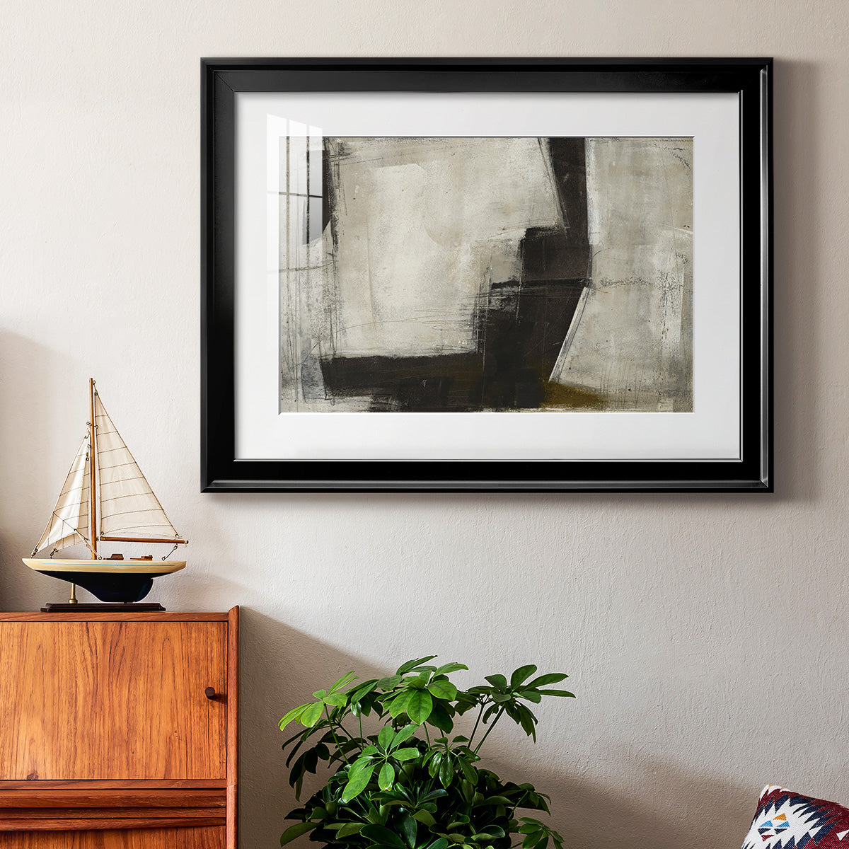 Future Nostalgia I Premium Framed Print - Ready to Hang