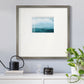 Azure Rising II Premium Framed Print Double Matboard