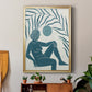 Moon Gazer I - Modern Framed Canvas Print