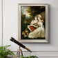 Classical portrait of the Frankland sisters by John Hoppner in an ornate champagne frame displayed in a light-toned interior setting.