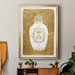 Golden Urn I - Modern Framed Canvas Print