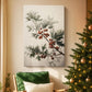 Golden Snow at Eve - Canvas Art Print