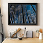 Night Silhouette Premium Classic Framed Canvas - Ready to Hang