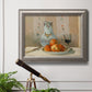 Still Life with Peaches and Grapes Premium Framed Canvas- Ready to Hang