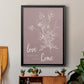 Love Home - Modern Framed Canvas Print
