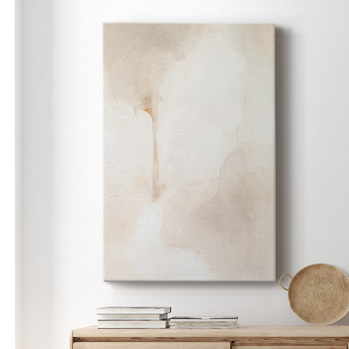 Neutral Glow I Premium Gallery Wrapped Canvas - Ready to Hang