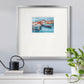 Primary Boats II Premium Framed Print Double Matboard