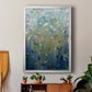 Falling Leaves - Modern Framed Canvas Print