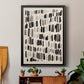 Chalk and Flint I - Modern Framed Canvas Print