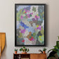 Monaco Hill Garden - Modern Framed Canvas Print