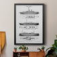 Industrial Ship - Modern Framed Canvas Print