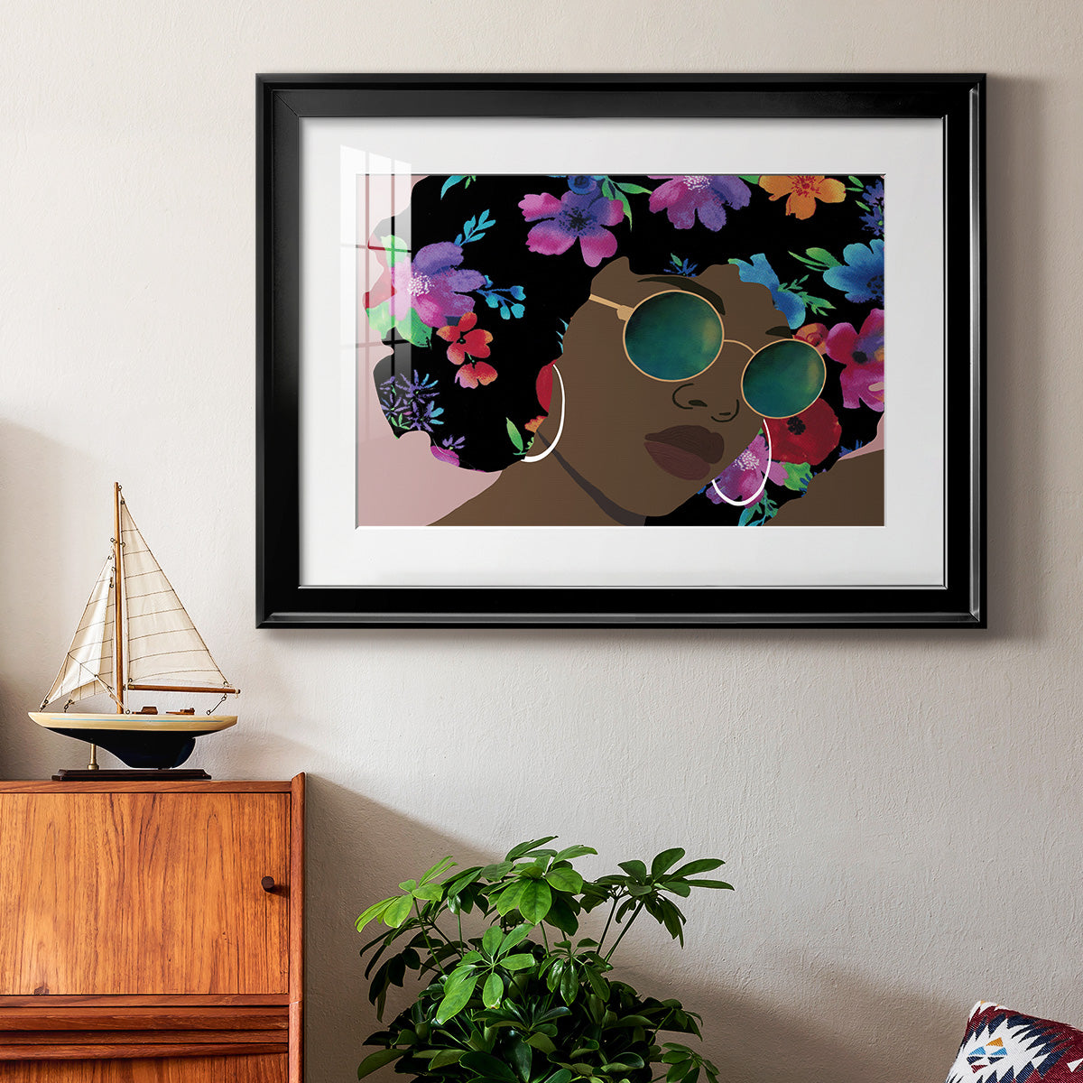 Butterfly Diva II Premium Framed Print - Ready to Hang