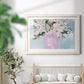 Broken Flowers II - Barnwood Framed Art Print