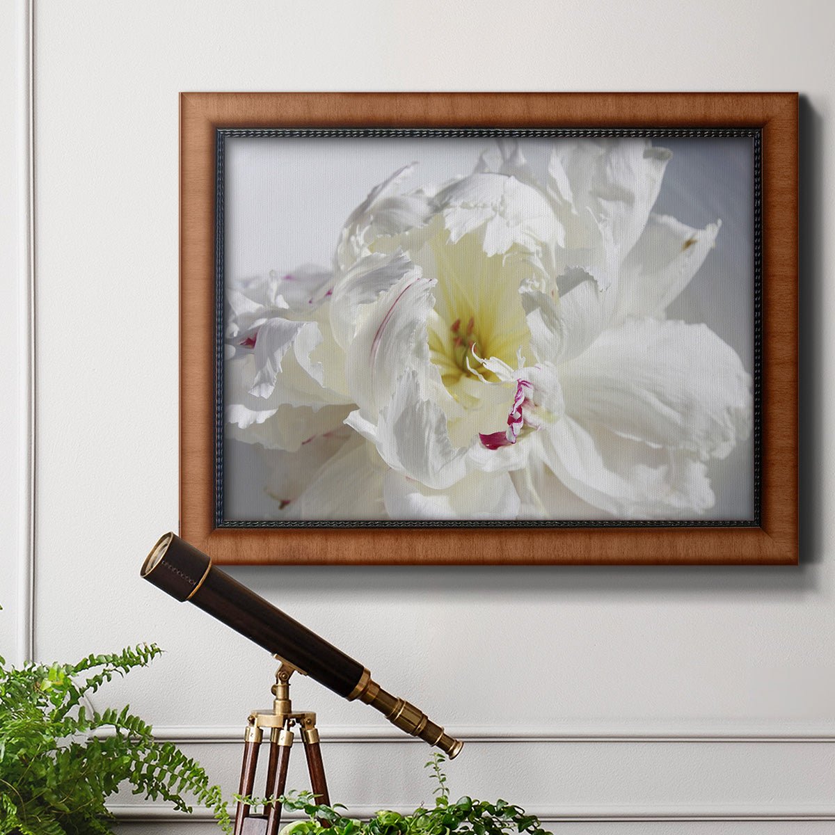 Breathless IV - Ornate Framed Canvas Print