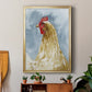 Chicken Portrait I - Modern Framed Canvas Print