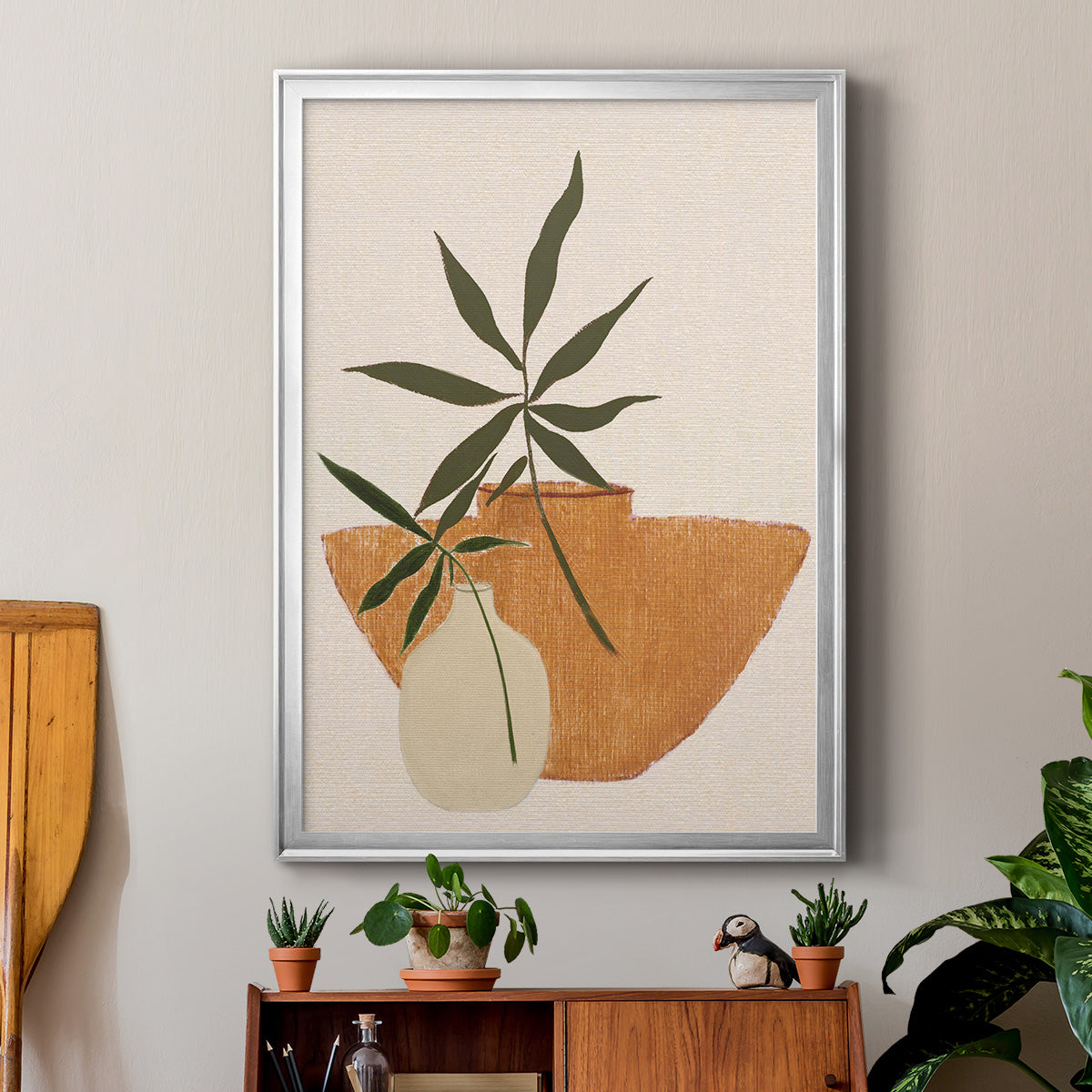 Santa Fe Still Life II - Modern Framed Canvas Print