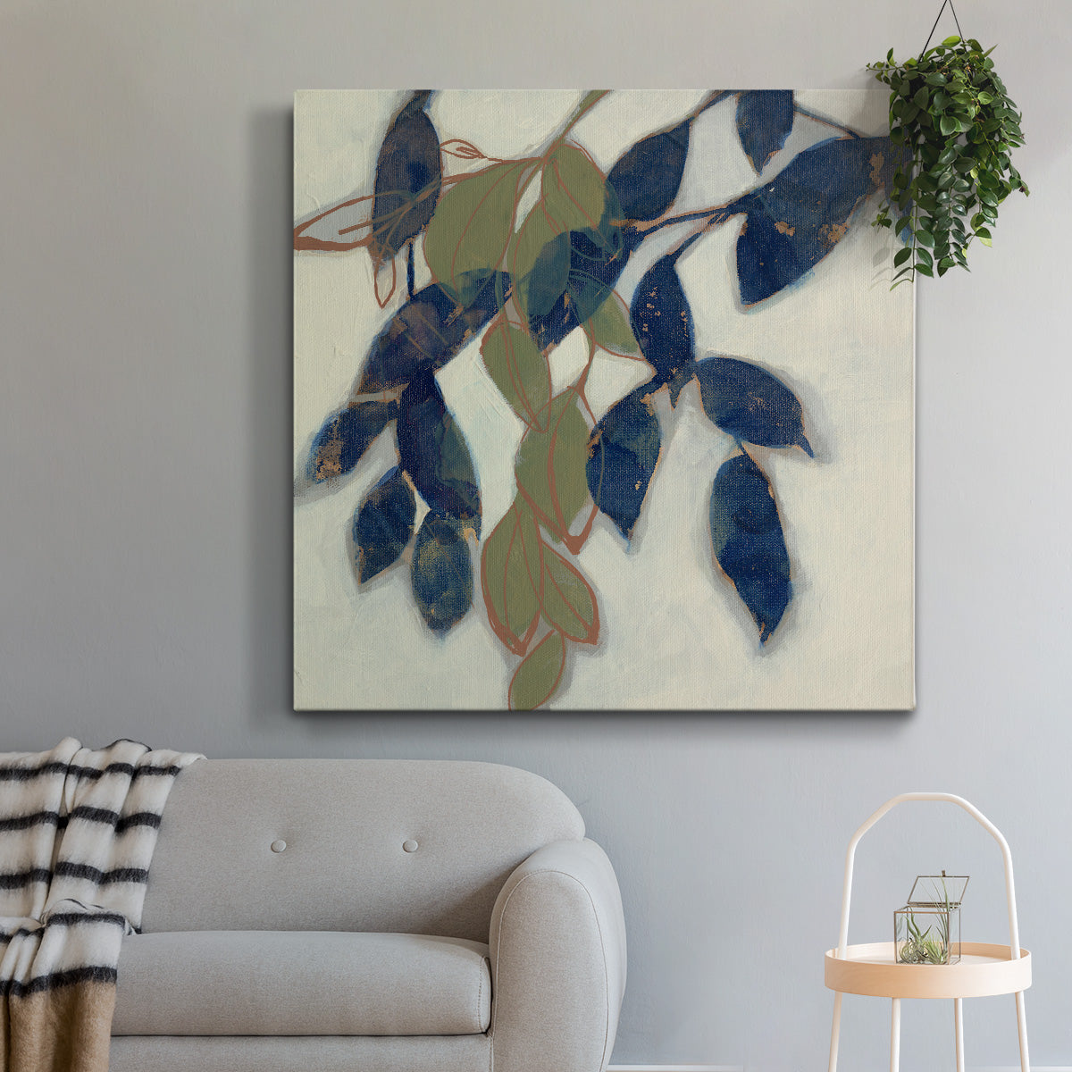 Entwined Leaves I - Canvas Art Print