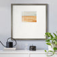 Ash Blue Horizon I - Double Matboard Framed Print