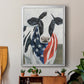 American Cow II - Modern Framed Canvas Print