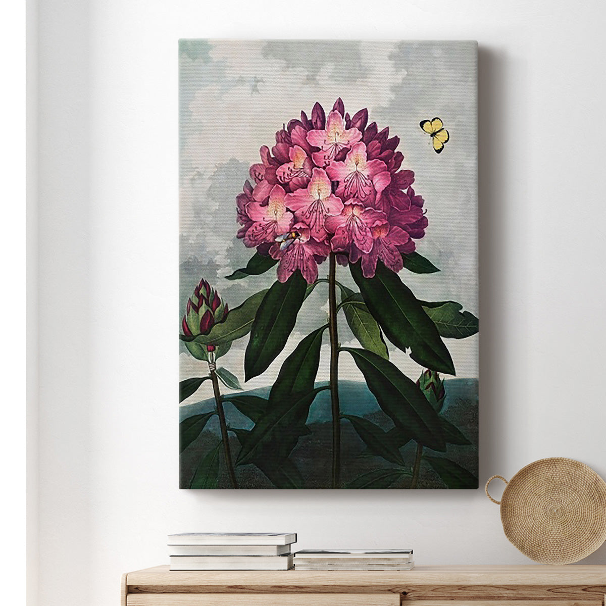 Temple of Flora X - Canvas Art Print