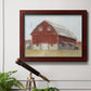 Rustic Red Barn II Premium Framed Canvas- Ready to Hang