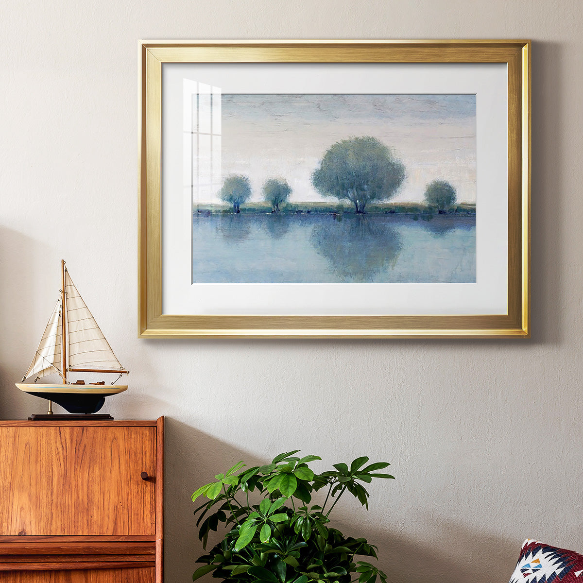 Afternoon Reflection II Premium Framed Print - Ready to Hang