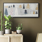Christmas Chalet Collection D - Floater Framed Canvas Print