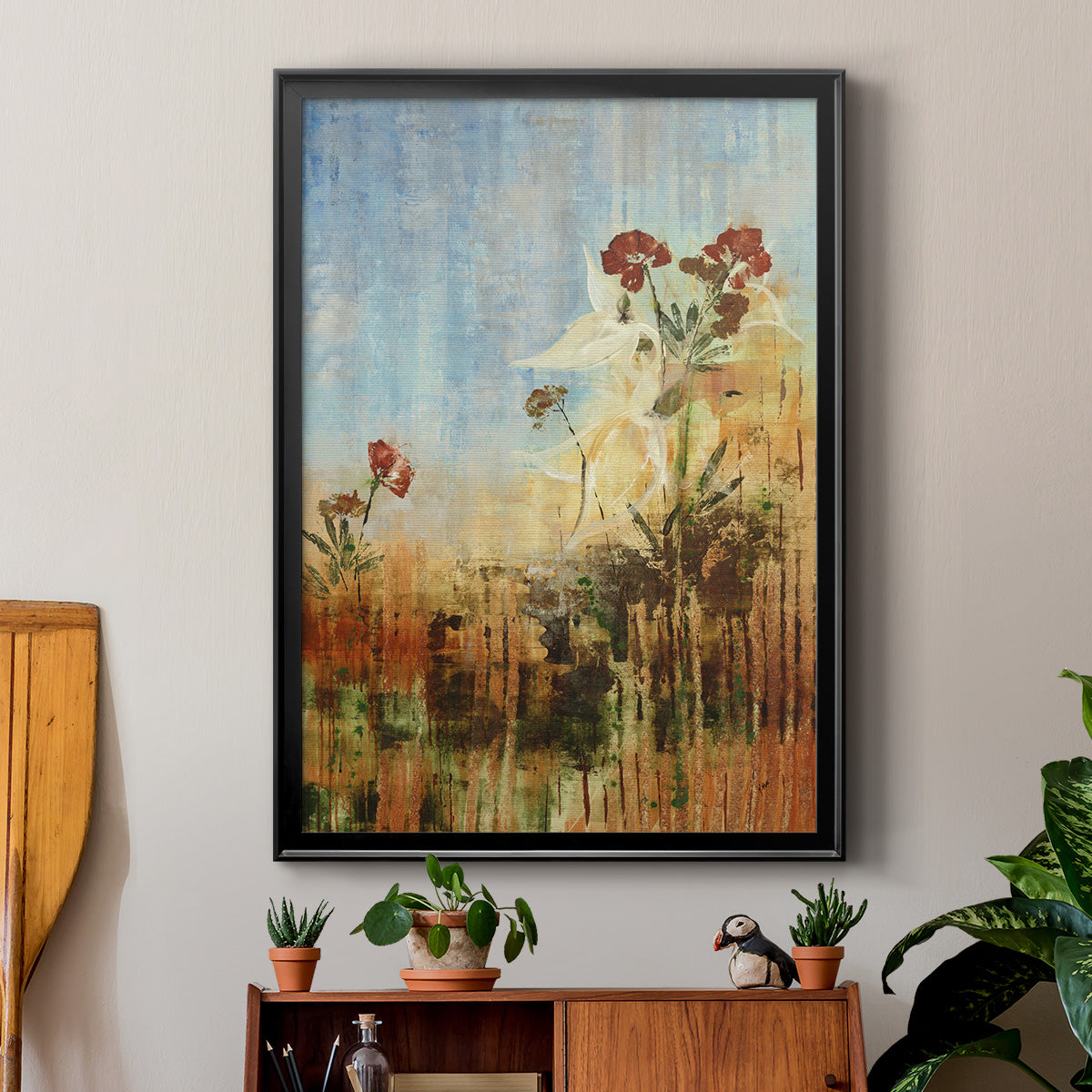 Dedicated to Spring - Modern Framed Canvas Print