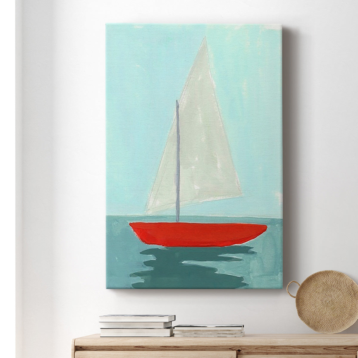 Small Sail II - Canvas Art Print